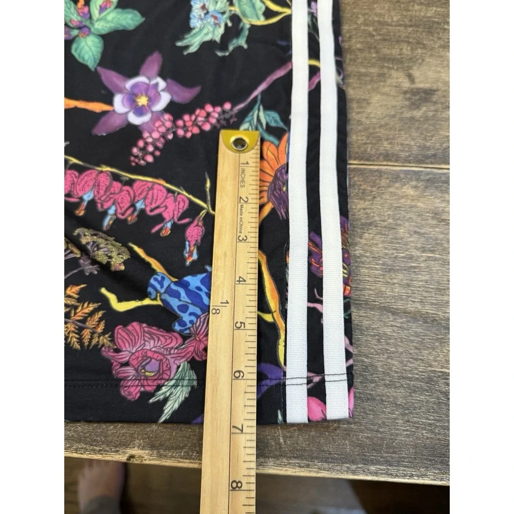 Adidas Originals "Poisonous Garden" floral print tank dress Size Medium Bodycon - Picture 11 of 13